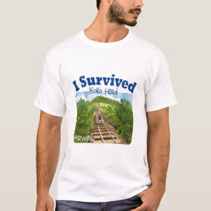T-shirt J'ai survécu à la randonnée de cratère de Koko Hea