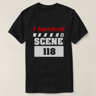 T-shirt J'ai survécu à la scène 118