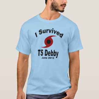 T-shirt J'ai survécu à la tempête tropicale Debby
