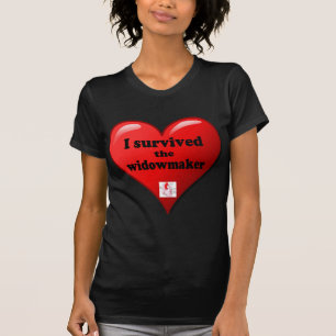 T-shirt J'ai survécu à la veuve