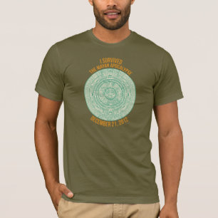 T-shirt J'ai survécu à l'apocalypse maya