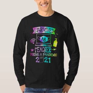 T-shirt J'Ai Survécu À L'Enseignant De L'Ag Pendant Une Pa
