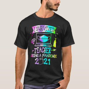 T-shirt J'ai survécu à l'enseignant d'intervention durant