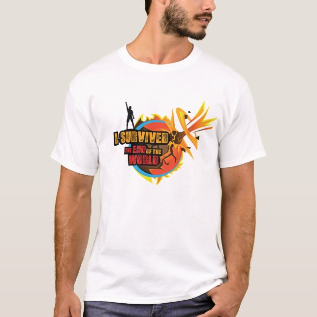 T-shirt J'ai survécu à l'extrémité du monde 2 (Devant)