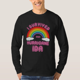 T-shirt J'Ai Survécu À L'Ouragan Ida