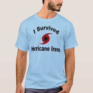 T-shirt J'ai survécu à l'ouragan Irène