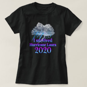 T-shirt J'ai survécu à l'ouragan Laura