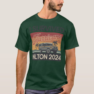 T-shirt J'ai survécu à l'ouragan Milton Florida Octobre 20