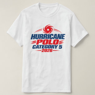 T-shirt J'ai survécu à l'ouragan Polo 2026 Catégorie 5