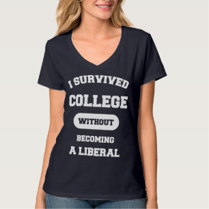 T-shirt J'ai survécu à l'université sans devenir un