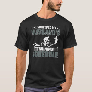 T-shirt J'Ai Survécu À Mon Programme D'Entraînement En Tri