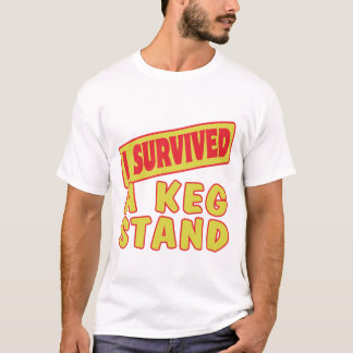 T-SHIRT J'AI SURVÉCU À UN POSTE-CLÉ