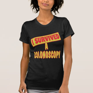 T-SHIRT J'AI SURVÉCU À UNE COLONOSCOPIE