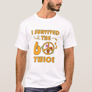 T-shirt J'Ai Survécu Au Bi Classique Des Années 60, Deux F