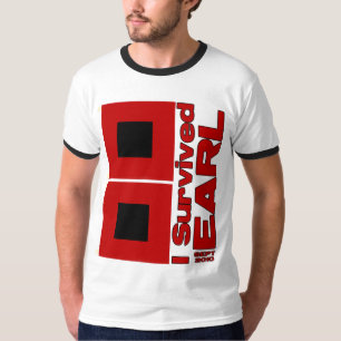 T-shirt J'ai survécu au comte d'ouragan