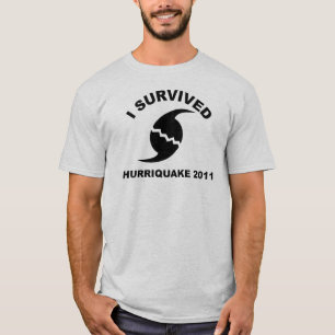 T-shirt J'ai survécu au hurriquake