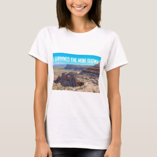 T-shirt J'ai survécu au Moki Dugway