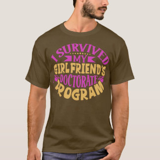 T-shirt J'ai survécu au programme de doctorat de mes petit