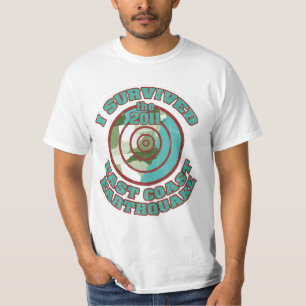 T-shirt J'ai survécu au tremblement de terre 2011 de Côte