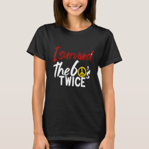 T-shirt J'Ai Survécu Aux Anniversaires Classiques Des Anné