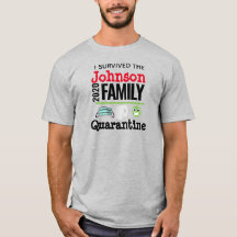 J'ai survécu Coronavirus Quarantine Funny Famille
