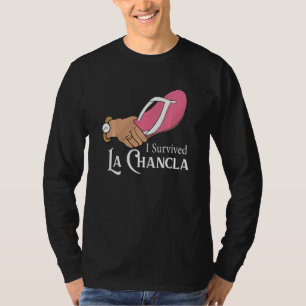 T-shirt J'ai survécu La Chancla Mexicaine Flip Flop Hispan