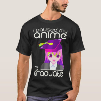 T-shirt J'Ai Suspendu Mon Anime Aux Idées De Graduation An