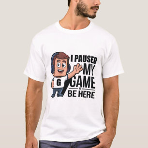 T-shirt J'Ai Suspendu Mon Jeu