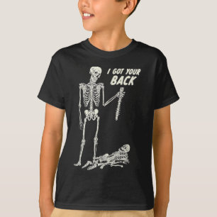 T-shirt J'Ai Ton Ck Halloween Skeleton Skull Sarcastique