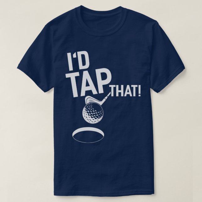 T-shirt J'Ai Touché Cette Chemise De Golf Funny Golf 1 (Design devant)