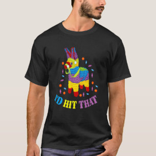 T-shirt J'Ai Touché que Pinata Cinco de Mayo Candy Mexique