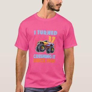T-shirt J'Ai Tourné 37 Le Contre Depuis 1985 37ème Anniver