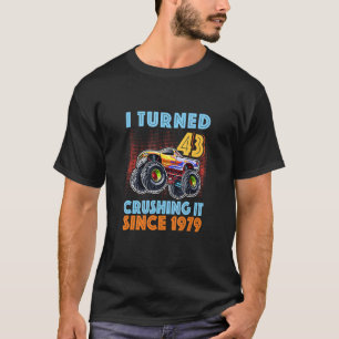 T-shirt J'Ai Tourné 43 Le Contre Depuis 1979 43e Anniversa
