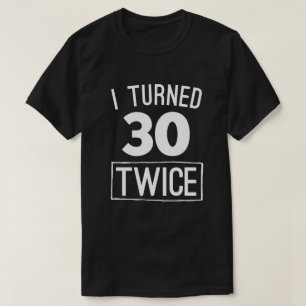 T-shirt J'ai tourné deux fois la soixantième chemise 1958