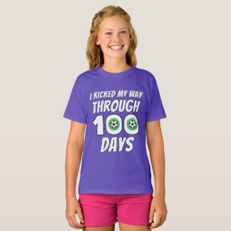T-shirt J'ai traversé 100 jours de football