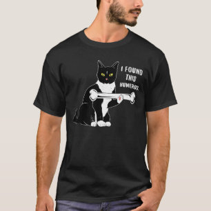 T-shirt J'ai trouvé ce chat ou ces chatons humoristiques, 