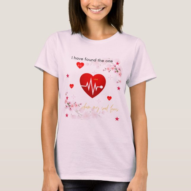 T-shirt J'ai trouvé celui que mon âme aime (Devant)