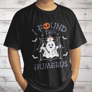 T-shirt J'Ai Trouvé Cet Humerus Drôle Fantôme Infirmière H