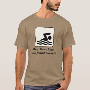 T-shirt J'ai trouvé la chemise de lard
