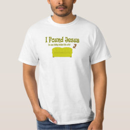 T-shirt J'ai trouvé la pièce en t de Jésus