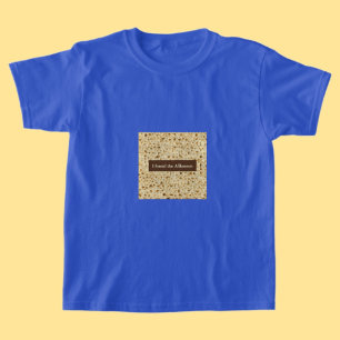 T-shirt J'ai trouvé le Afikomen matzo Pâque  