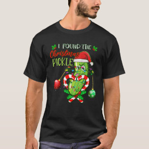T-shirt J'Ai Trouvé Le Pickle Noël Drôle Les Pickles Xmas