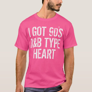 T-shirt J'Ai Un Amoureux De La Musique Coeur De Type 90'S