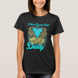 T-shirt J'Ai Un Ange Gardien Qui Me Surveille Je L'Appelle