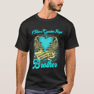 T-shirt J'ai un ange gardien qui veille sur moi J'ai raté