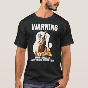 T-shirt J'ai un bonjour et je ne sais pas comment l'utilis