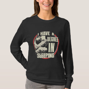 T-shirt J'Ai Un Diplôme En Parfums De Sommeil Qui Éblouiss