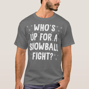 T-shirt J'ai un doctorat en combats de boules de neige Lan