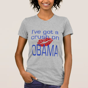 T-shirt J'ai un écrasement sur Obama