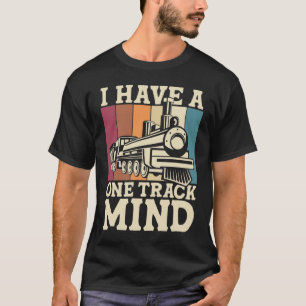 T-shirt J'Ai Un Esprit À Une Voie - Train